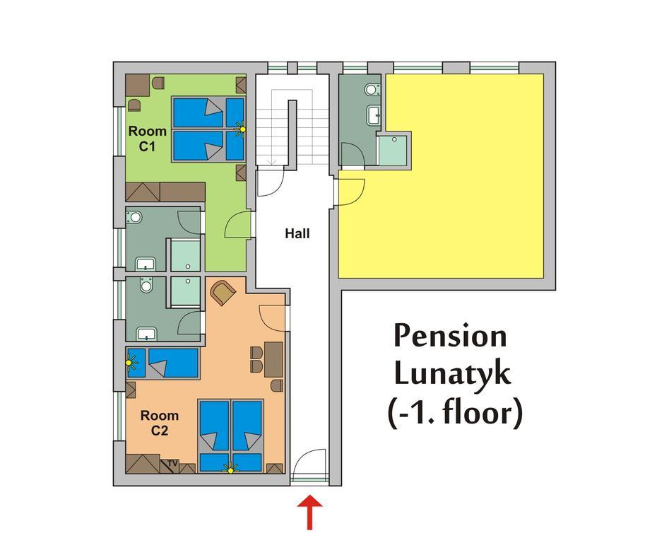 Pension Lunatyk Liptovsky Mikulas Exterior photo